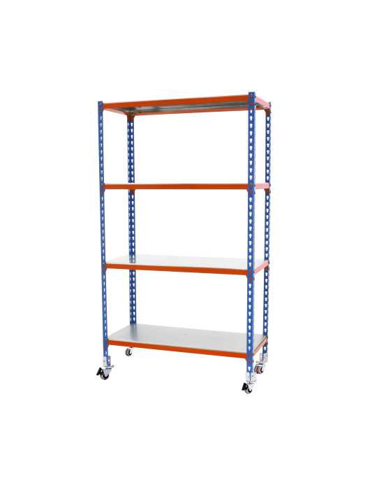 Estanteria 1575x1100x300 SIMONCLICK MOBILE SUPERPLUS 4/300 1500 AZ/NA/G marca SIMONRACK