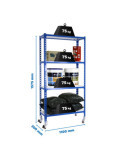 Estanteria 1575x1100x300 SIMONCLICK MOBILE SUPERPLUS 4/300 1500 AZU/BLA marca SIMONRACK
