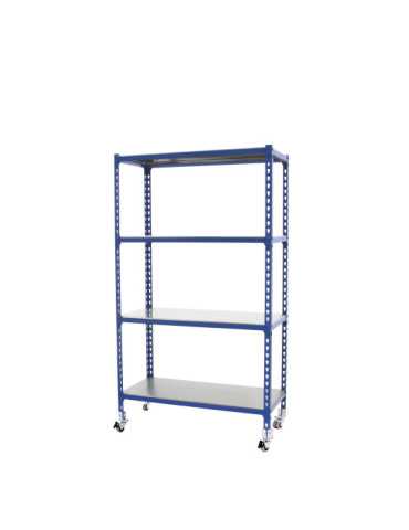 Estanteria 1575x1100x500 SIMONCLICK MOBILE SUPERPLUS 4/500 1500 AZU/GAL marca SIMONRACK 2