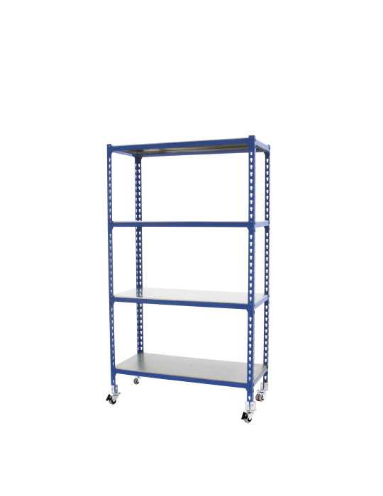 Estanteria 1575x1100x500 SIMONCLICK MOBILE SUPERPLUS 4/500 1500 AZU/GAL marca SIMONRACK