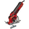 Mini sierra circular EINHELL multimaterial TC-CS 89