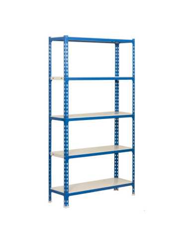 Estanteria 2000x1000x300 SIMONCLICK PLUS 5/300 AZUL/BLANCO marca SIMONRACK 2