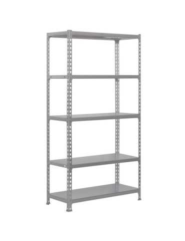 Estanteria 2000x1000x300 SIMONCLICK PLUS 5/300 GRIS/GALVA marca SIMONRACK 2