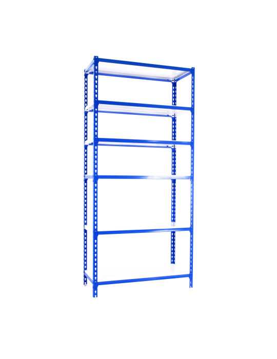 Estanteria 2500x1000x400 SIMONCLICK PLUS 6/400 AZUL/BLANCO marca SIMONRACK