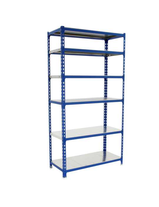 Estanteria 2500x1000x500 SIMONCLICK PLUS 6/500 AZUL/GALVA marca SIMONRACK