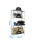 Estanteria 1500x1100x500 SIMONCLICK SUPERPLUS 4/500 1500 GALVA marca SIMONRACK