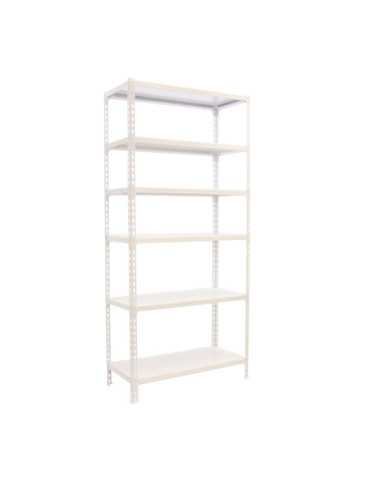 Estanteria 2500x1100x300 SIMONCLICK SUPERPLUS 6/300 BLANCO/BLANCO marca SIMONRACK 2