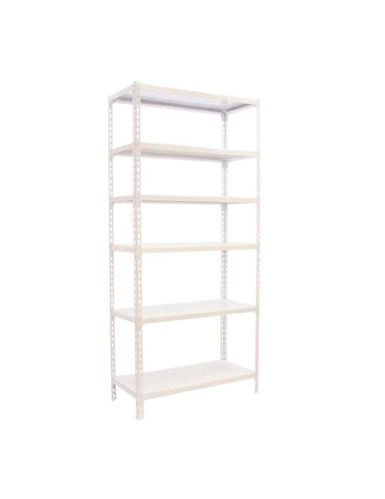 Estanteria 2500x1100x400 SIMONCLICK SUPERPLUS 6/400 BLANCO/BLANCO marca SIMONRACK