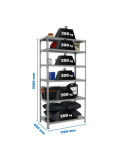 Estanteria 2500x1100x400 SIMONCLICK SUPERPLUS 6/400 GRIS/GRIS marca SIMONRACK