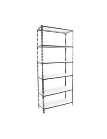 Estanteria 2500x1100x500 SIMONCLICK SUPERPLUS 6/500 ANTRACITA/BLANCO marca SIMONRACK 2