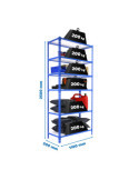 Estanteria 2500x1100x500 SIMONCLICK SUPERPLUS 6/500 AZUL/BLANCO marca SIMONRACK