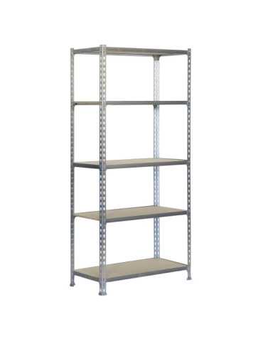 Estanteria 1800x900x400 MADERCLICK 5/400 GALVA/MADERA marca SIMONRACK 2