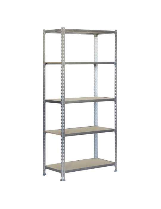 Estanteria 1800x900x400 MADERCLICK 5/400 GALVA/MADERA marca SIMONRACK