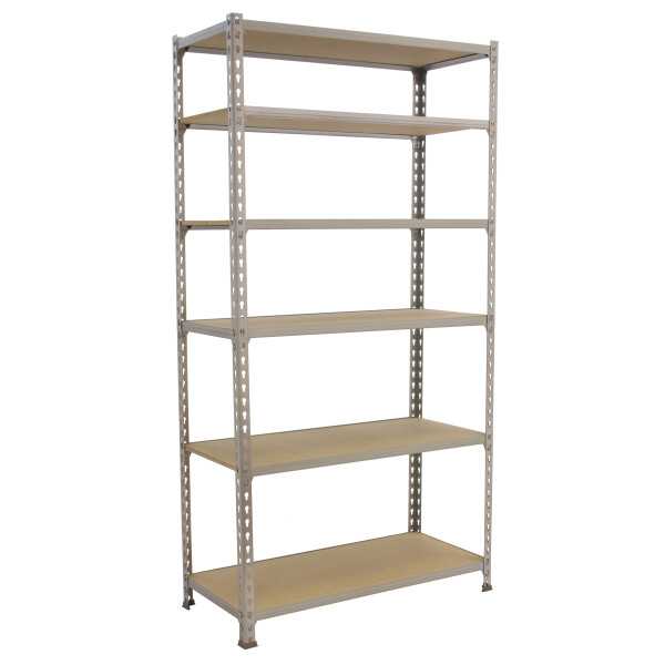 Estanteria 2500x900x300 MADERCLICK 6/300 GALVA/MADERA marca SIMONRACK