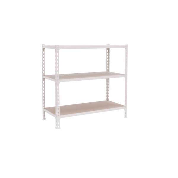 Estanteria 900x1200x400 MADERCLICK MEGAPLUS 3/400 900 BLANCO/MADERA marca SIMONRACK