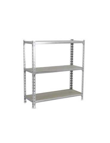 Estanteria 900x1200x400 MADERCLICK MEGAPLUS 3/400 900 GALVA/MADERA marca SIMONRACK 2