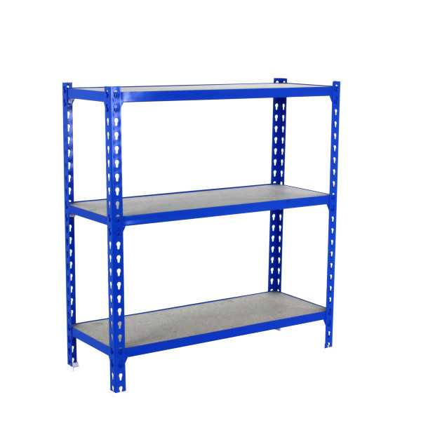 Estanteria 900x1200x500 MADERCLICK MEGAPLUS 3/500 900 AZUL/MADERA marca SIMONRACK