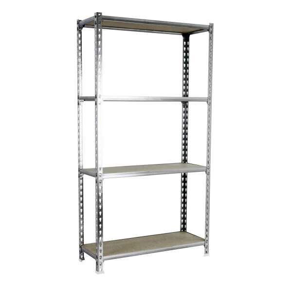 Estanteria 1500x1200x400 MADERCLICK MEGAPLUS 4/400 1500 GALVA/MADERA marca SIMONRACK
