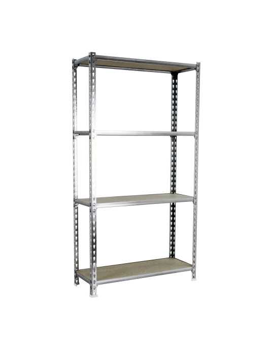 Estanteria 1500x1200x400 MADERCLICK MEGAPLUS 4/400 1500 GALVA/MADERA marca SIMONRACK