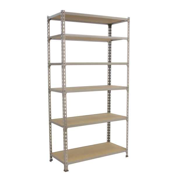 Estanteria 2500x1200x400 MADERCLICK MEGAPLUS 6/400 2500 GALVA/MADERA marca SIMONRACK
