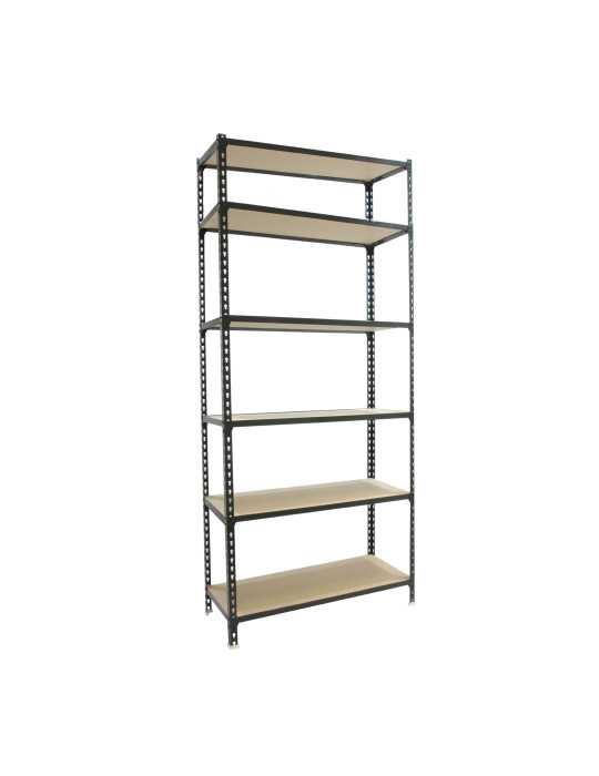 Estanteria 2500x1200x500 MADERCLICK MEGAPLUS 6/500 2500 ANTRACITA/MAD marca SIMONRACK