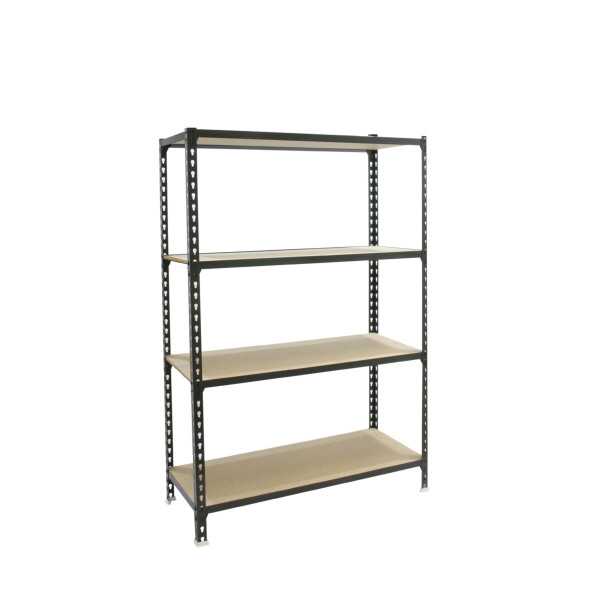 Estanteria 1500x800x400 MADERCLICK MINI 4/400 1500 ANTRACITA/MADERA marca SIMONRACK
