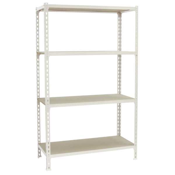 Estanteria 1500x800x500 MADERCLICK MINI 4/500 1500 BLANCO/MADERA marca SIMONRACK