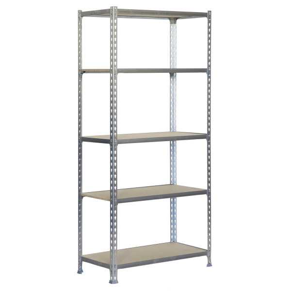 Estanteria 1800x800x300 MADERCLICK MINI 5/300 GALVA/MADERA marca SIMONRACK