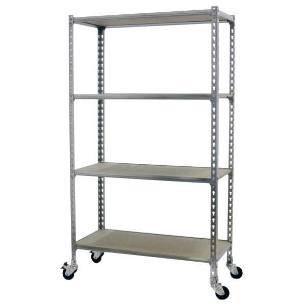 Estanteria 1575x800x500 MADERCLICK MOBILE MINI 4/500 1500 GALVA/MADERA marca SIMONRACK