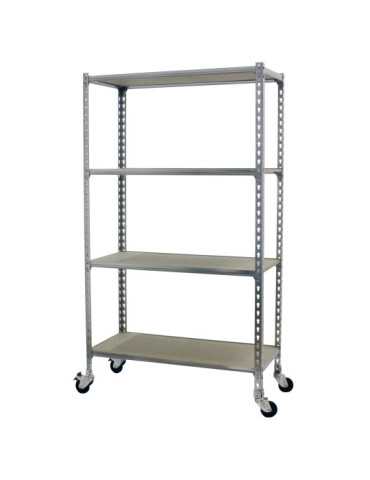 Estanteria 1575x1000x400 MADERCLICK MOBILE PLUS 4/400 1500 GALVA/MADERA marca SIMONRACK 2