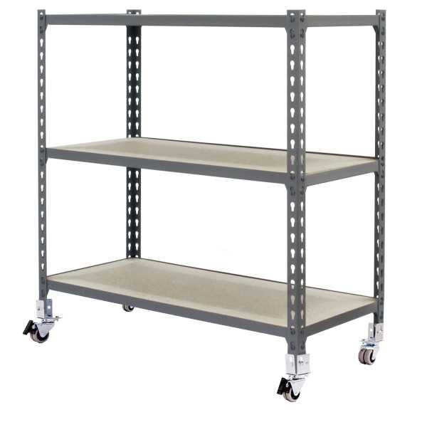 Estanteria 975x1100x400 MADERCLICK MOBILE SUPERPLUS 3/400 900 GRIS/MAD marca SIMONRACK