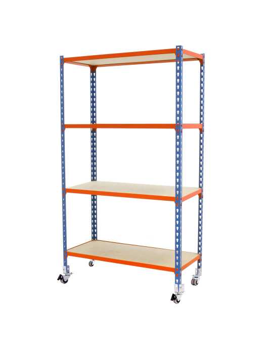 Estanteria 1575x1100x300 MADERCLICK MOBILE SUPERPLUS 4/300 1500 AZ/NA/M marca SIMONRACK