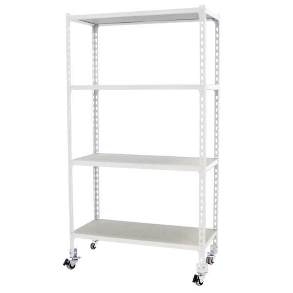 Estanteria 1575x1100x300 MADERCLICK MOBILE SUPERPLUS 4/300 1500 BCO/MAD marca SIMONRACK