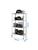 Estanteria 1575x1100x300 MADERCLICK MOBILE SUPERPLUS 4/300 1500 GALV/MA marca SIMONRACK