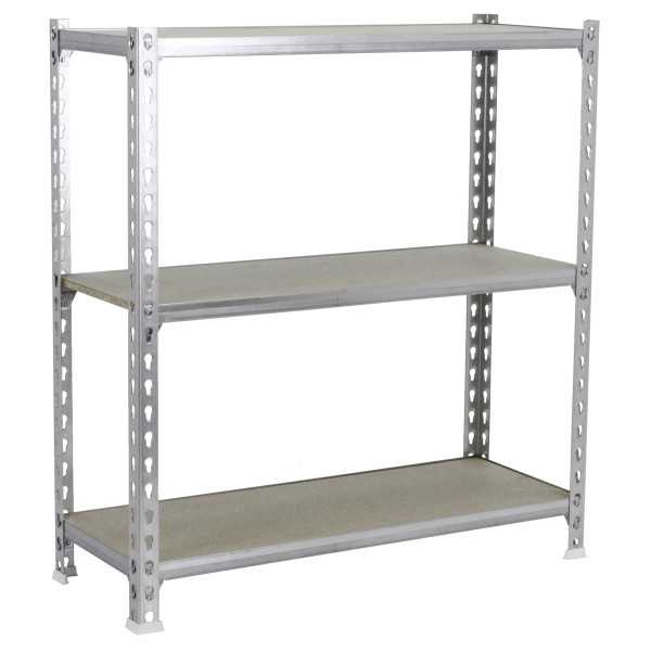 Estanteria 1000x1000x300 MADERCLICK PLUS 3/300 1000 GALVA/MADERA marca SIMONRACK