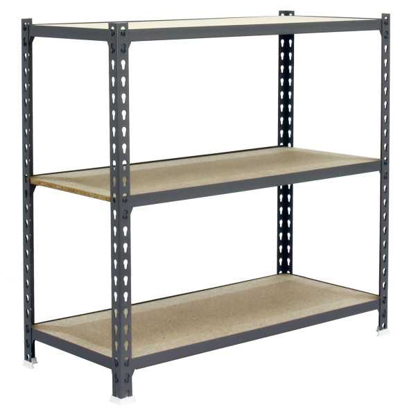 Estanteria 900x1000x300 MADERCLICK PLUS 3/300 900 GRIS/MADERA marca SIMONRACK