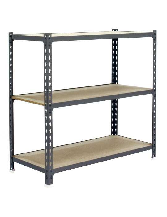 Estanteria 900x1000x300 MADERCLICK PLUS 3/300 900 GRIS/MADERA marca SIMONRACK