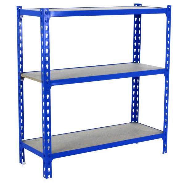 Estanteria 1000x1000x400 MADERCLICK PLUS 3/400 1000 AZUL/MADERA marca SIMONRACK