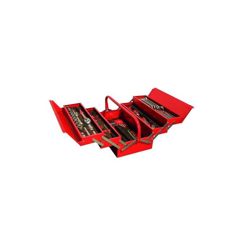 Caja herramientas METAL WORKS metal con 99 piezas BTK99A