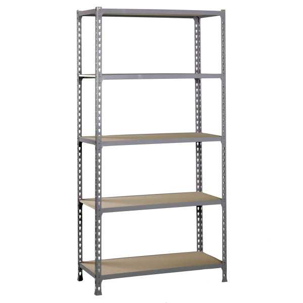 Estanteria 2000x1000x400 MADERCLICK PLUS 5/400 GRIS/MADERA marca SIMONRACK