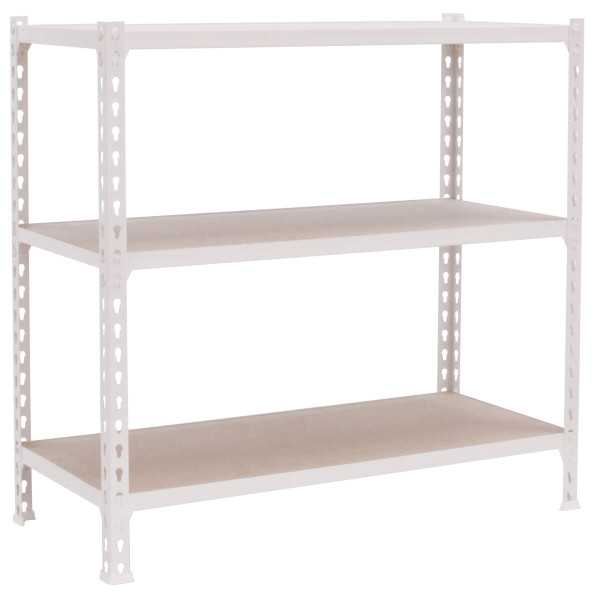 Estanteria 1000x1100x300 MADERCLICK SUPERPLUS 3/300 1000 BLANCO/MADERA marca SIMONRACK