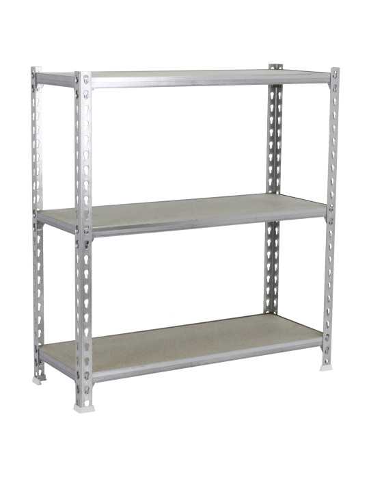 Estanteria 1000x1100x300 MADERCLICK SUPERPLUS 3/300 1000 GALVA/MADERA marca SIMONRACK