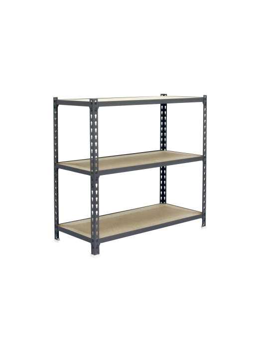 Estanteria 900x1100x300 MADERCLICK SUPERPLUS 3/300 900 GRIS/MADERA marca SIMONRACK