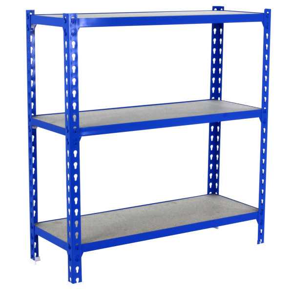 Estanteria 1000x1100x400 MADERCLICK SUPERPLUS 3/400 1000 AZUL/MADERA marca SIMONRACK