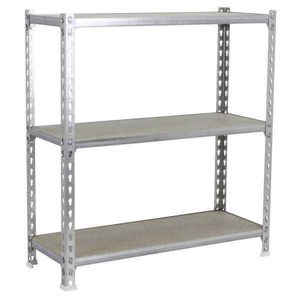 Estanteria 1000x1100x500 MADERCLICK SUPERPLUS 3/500 1000 GALVA/MADERA marca SIMONRACK