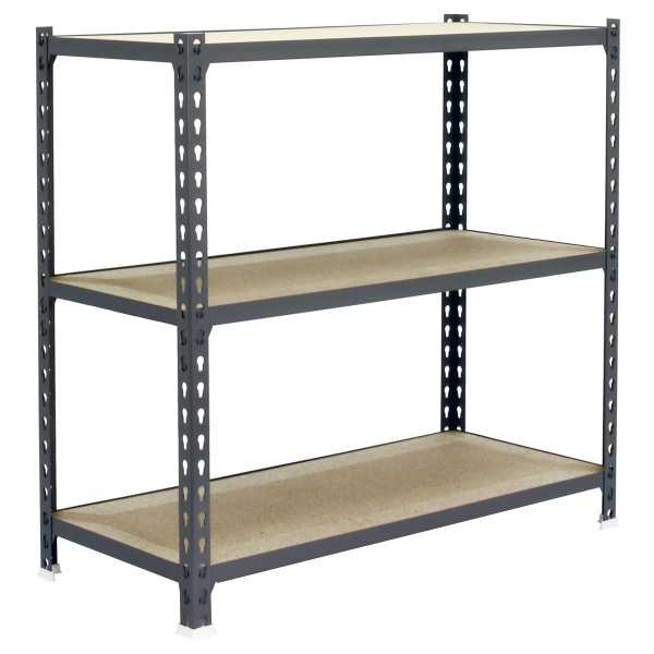 Estanteria 1000x1100x500 MADERCLICK SUPERPLUS 3/500 1000 GRIS/MADERA marca SIMONRACK