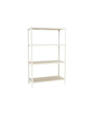 Estanteria 1500x1100x400 MADERCLICK SUPERPLUS 4/400 1500 BLANCO/MADERA marca SIMONRACK 2