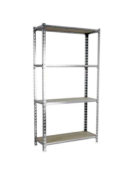Estanteria 1500x1100x400 MADERCLICK SUPERPLUS 4/400 1500 GALVA/MADERA marca SIMONRACK