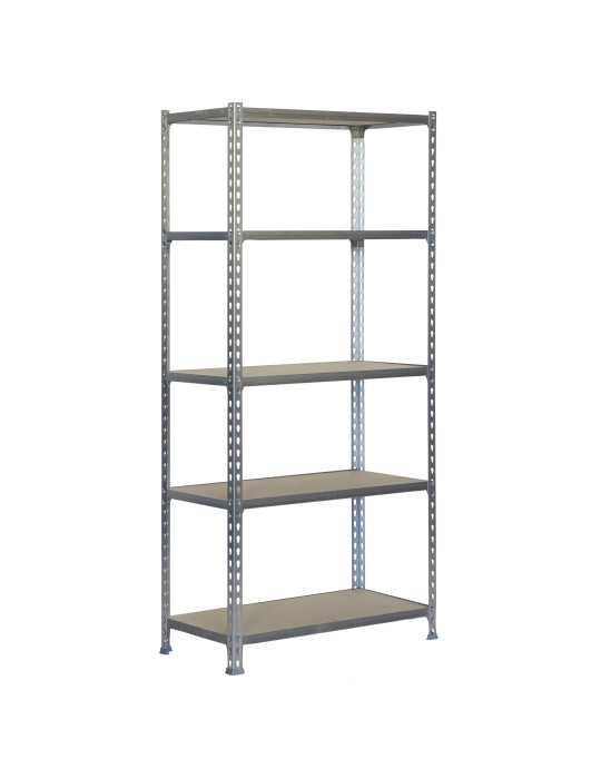 Estanteria 2000x1100x300 MADERCLICK SUPERPLUS 5/300 GALVA/MADERA marca SIMONRACK
