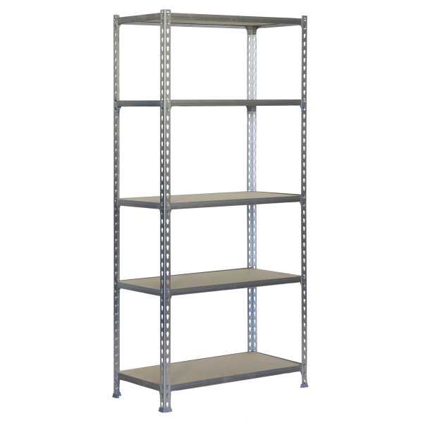 Estanteria 2000x1100x400 MADERCLICK SUPERPLUS 5/400 GALVA/MADERA marca SIMONRACK